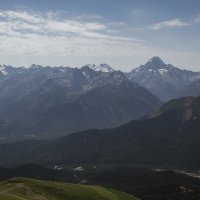 Кавказский хребет :: Сергей Сабешкин Кавказский хребет :: Сергей Сабешкин