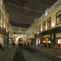 Новогодний Третьяковский проезд. :: Евгений Седов Новогодний Третьяковский проезд. :: Евгений Седов