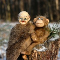 Ну что, Люська, придётся тебя в лесу оставить, на одну пенсию нам вдвоём не прожить... :: Андрей Заломленков