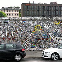 Вдоль Берлинской стены, на автобусе. :: Владимир Драгунский