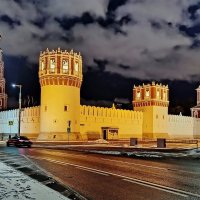 Монастырь ночью :: Александр Чеботарь Монастырь ночью :: Александр Чеботарь