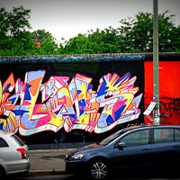 Вдоль Берлинской стены, на автобусе. :: Владимир Драгунский Вдоль Берлинской стены, на автобусе. :: Владимир Драгунский