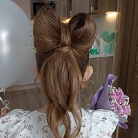 Моя внучка Маша с красивой причёской. :: Лилия * Моя внучка Маша с красивой причёской. :: Лилия *