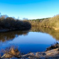 Днепр в середине декабря. :: Милешкин Владимир Алексеевич Днепр в середине декабря. :: Милешкин Владимир Алексеевич