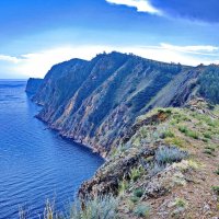 МЫС ХОБОЙ ПЕРЕД ГРОЗОЙ.  о. Ольхон.  Байкал. :: Виталий Половинко