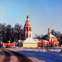 Церковь Покрова Пресвятой Богородицы :: Людмила Смородинская Церковь Покрова Пресвятой Богородицы :: Людмила Смородинская