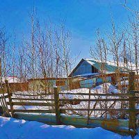 Февраль...Окраина старого Нефтеюганска! :: Владимир 