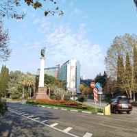 Стела с фигурой покровителя города архангела Михаила :: Виктор 