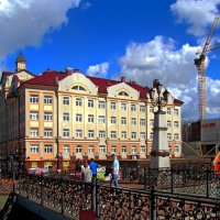 Административно-деловой центр «Рыбная биржа» :: Сергей Карачин Административно-деловой центр «Рыбная биржа» :: Сергей Карачин