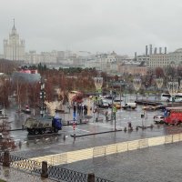 Зарядье доождливым декабрем :: Александр Чеботарь Зарядье доождливым декабрем :: Александр Чеботарь