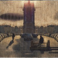 My magic Petersburg_01926_Фантазия (коллаж) на тему Петербурга :: Станислав Лебединский