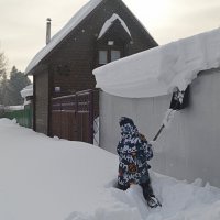 Снегоборьба :: Татьяна Лютаева