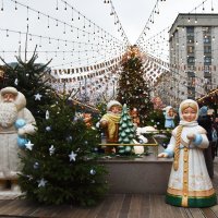 Предновогодняя Москва. Путешествие в Рождество. :: Наташа *****
