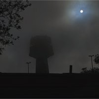 Мигдаль аЭмек 2025г  Утро 11,44 большой туман после дождей :: ujgcvbif 