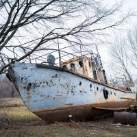 На боку... :: Олег Дорошенко