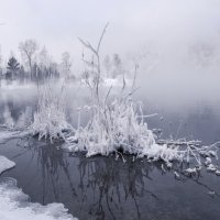 Морозный Енисей :: Марина Фомина.