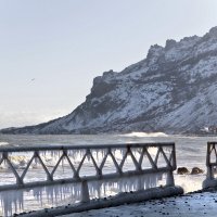 Холодно-зимний пейзаж :: Геннадий Валеев