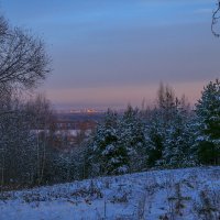 Утро. На горизонте г.Владимир :: Сергей Цветков