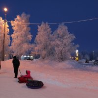 Морозный вечер :: Ольга 