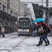 Снегопад в городе.. :: igor G.