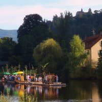 Прогулка на плоту по реке Мург :: Юрий. Шмаков