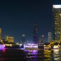 Вечерняя прогулка по реке Чао Прайя, Бангкок :: Иван Литвинов