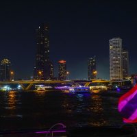 Вечерняя прогулка по реке Чао Прайя, Бангкок :: Иван Литвинов