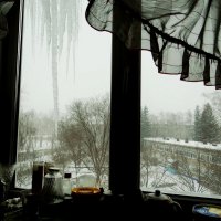 Там, за окном, сказка с несчастливым концом :: Maria Rainer