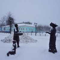 Калачник и дама с собачкой :: Andrey Lomakin