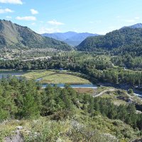 Отвод реки вокруг ГЭС :: Валерий Медведев