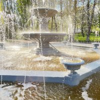 Фонтан в сквере у Нового моста. :: Olga Oskolkova