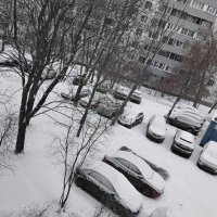 Белый снег упал на город :: Дмитрий Никитин