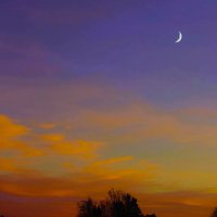 Рождение нового месяца :: liudmila drake