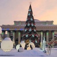 Главная елка Новосибирска :: Галина Нестратова
