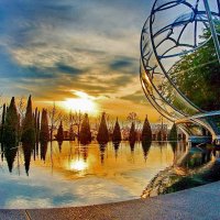 Зима... Парк Галицкого... :: Николай Саржанов Зима... Парк Галицкого... :: Николай Саржанов