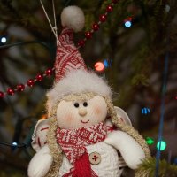 Снегурочка уже радует нас, пусть порадует и вас! С Новым годом! :: Лилия *