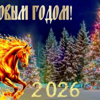 С Новым  2026 годом! :: Валерий Иванович