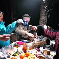 Новогодняя ночь в лесу 4. :: ВикТор Быстров