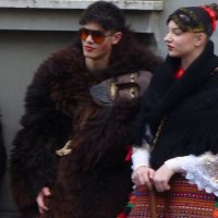 Бушары (люди, одетые в традиционные маски) :: Mária Szentgyörgyi