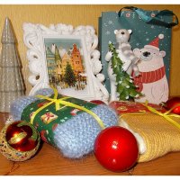 Зимний натюрморт с тёплыми вещами :: Alisia La DEMA