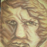 Из цикла "Боль". Пастель. 1989 г. :: Валерий Кокорев