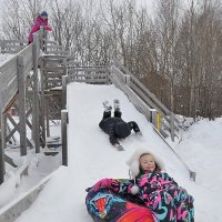 Мы катались на катушке, а точнее на ватрушке... )) :: Владимир Хиль