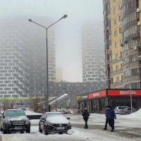 Рождественский туман :: Татьяна Машошина Рождественский туман :: Татьяна Машошина