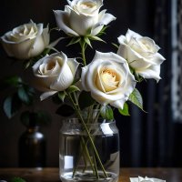 Букет белых роз :: Наталья *** Букет белых роз :: Наталья ***