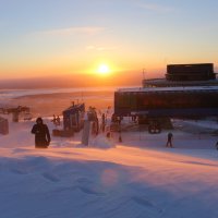 Рассвет в Хибинах :: Ольга Рассвет в Хибинах :: Ольга