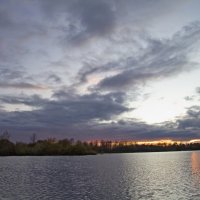 Закат в октябре. :: Сергей Рожков