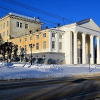 Чебоксары. Здание корпуса Чувашского Государственного Сельскохозяйственного института. :: Пётр Чернега