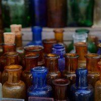 Старинные бутылочки.... :: Алёна Савина