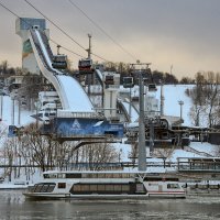 Воробьевы горы :: skijumper Иванов Воробьевы горы :: skijumper Иванов