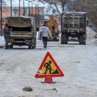 Идёт уборка снега. :: Анатолий. Chesnavik.